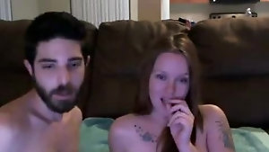 Two Teens Suck And Stroke Cock In Homemade Hardcore Threesome
